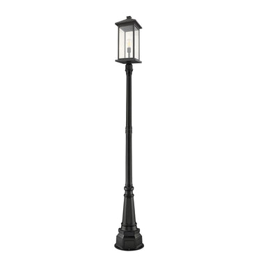 Z-Lite 14.25" Portland 1 Light Outdoor Post Mounted Fixture image
