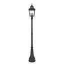 Z-Lite 14.25" Raphael 3 Light Outdoor Post Mounted Fixture image 1