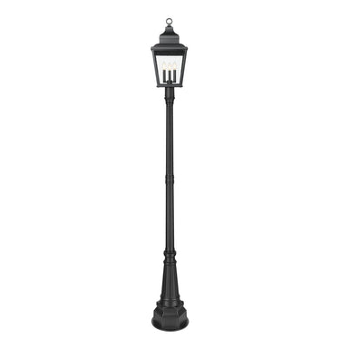 Z-Lite 14.25" Raphael 3 Light Outdoor Post Mounted Fixture image 1