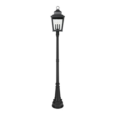 Z-Lite 14.25" Raphael 4 Light Outdoor Post Mounted Fixture image 1