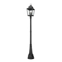 Z-Lite 14.25" Raphael 4 Light Outdoor Post Mounted Fixture image 4