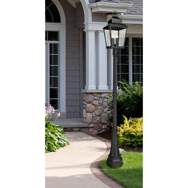 Z-Lite 14.25" Raphael 4 Light Outdoor Post Mounted Fixture image 5
