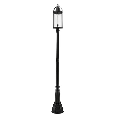 Z-Lite 14.25" Roundhouse 1 Light Outdoor Post Mounted Fixture image 2