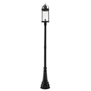 Z-Lite 14.25" Roundhouse 1 Light Outdoor Post Mounted Fixture image