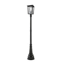 Z-Lite 14.25" Seoul 2 Light Outdoor Post Mounted Fixture image