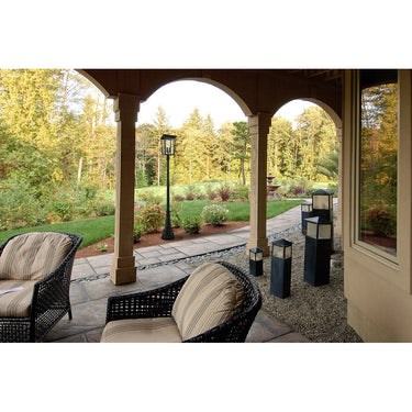 Z-Lite 14.25" Seoul 3 Light Outdoor Post Mounted Fixture image 2