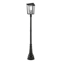 Z-Lite 14.25" Seoul 3 Light Outdoor Post Mounted Fixture image