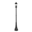 Z-Lite 14.25" Tiberius 4 Light Outdoor Post Mounted Fixture image 4