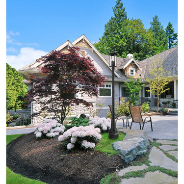 Z-Lite 14.25" Tiberius 4 Light Outdoor Post Mounted Fixture image 6