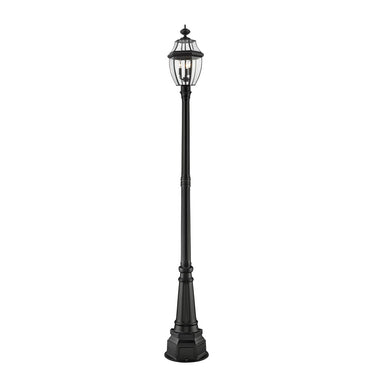 Z-Lite 14.25" Westover 3 Light Outdoor Post Mounted Fixture image 1