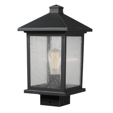 Z-Lite 14.375" High Portland 1 Light Outdoor Post Mount Fixture image