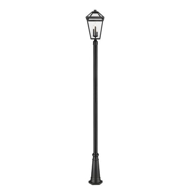 Z-Lite 14.5" Talbot 3 Light Outdoor Post Mounted Fixture image 2