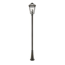Z-Lite 14.5" Talbot 3 Light Outdoor Post Mounted Fixture image 3