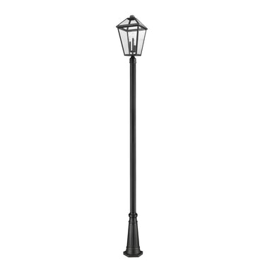 Z-Lite 14.5" Talbot 3 Light Outdoor Post Mounted Fixture image 4