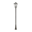 Z-Lite 14.5" Talbot 3 Light Outdoor Post Mounted Fixture image 5