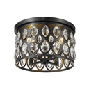Z-Lite 14.75" Dealey 4 Light Flush Mount image 2