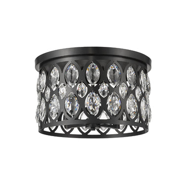 Z-Lite 14.75" Dealey 4 Light Flush Mount image 4