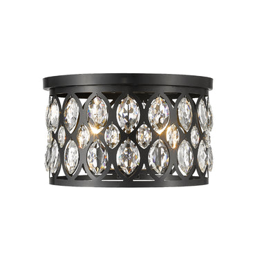 Z-Lite 14.75" Dealey 4 Light Flush Mount image