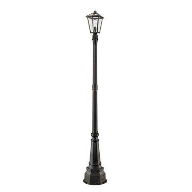 Z-Lite 14.75" Talbot 1 Light Outdoor Post Mounted Fixture image 2