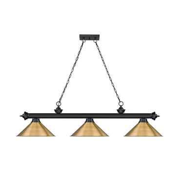 Z-Lite 14" Cordon 3 Light Billiard image 1