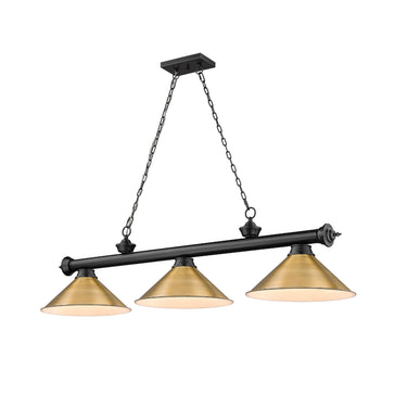 Z-Lite 14" Cordon 3 Light Billiard image