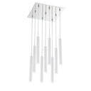 Z-Lite 14" Forest Steel 9 Light Chandelier image 3