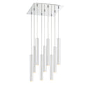 Z-Lite 14" Forest Steel 9 Light Chandelier image 5