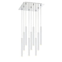 Z-Lite 14" Forest Steel 9 Light Chandelier image 7