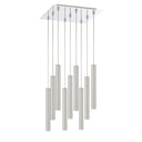 Z-Lite 14" Forest Steel 9 Light Chandelier image 8