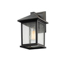 Z-Lite 14" High Portland 1 Light Outdoor Wall image 1