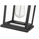 Z-Lite 14" High Portland Black 1 Light Outdoor Wall image 3