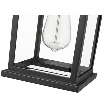 Z-Lite 14" High Portland Black 1 Light Outdoor Wall image 3