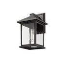 Z-Lite 14" High Portland Black 1 Light Outdoor Wall image 4