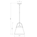 Z-Lite 14" High Z-Studio 1 Light Pendant image 21