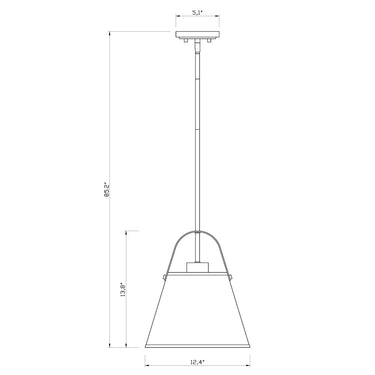 Z-Lite 14" High Z-Studio 1 Light Pendant image 21