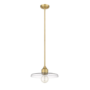 Z-Lite 14" Paloma Clear 1 Light Pendant image 14