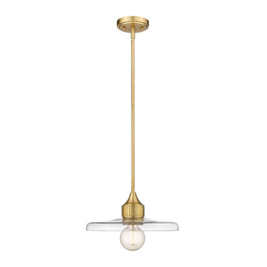 Z-Lite 14" Paloma Clear 1 Light Pendant image 2