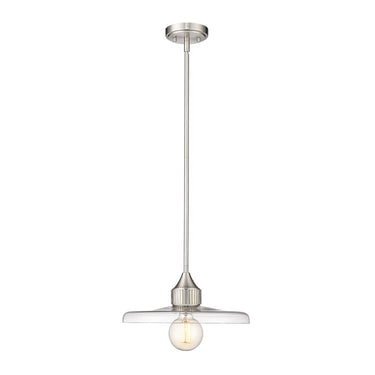 Z-Lite 14" Paloma Clear 1 Light Pendant image
