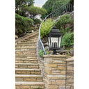 Z-Lite 14" Raphael Glass 4 Light Outdoor Pier Mounted Fixture image 5