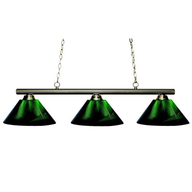 Z-Lite 14" Sharp Shooter Acrylic 3 Light Billiard Light image