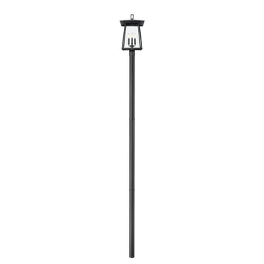 Z-Lite 142.25" High Rainer 4 Light Outdoor Post Mounted Fixture image 2
