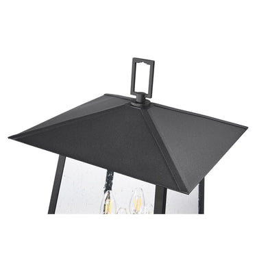 Z-Lite 142.25" High Rainer 4 Light Outdoor Post Mounted Fixture image 3