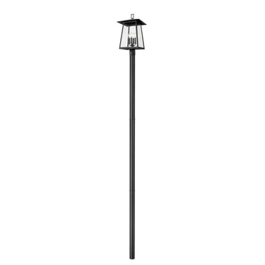 Z-Lite 142.25" High Rainer 4 Light Outdoor Post Mounted Fixture image