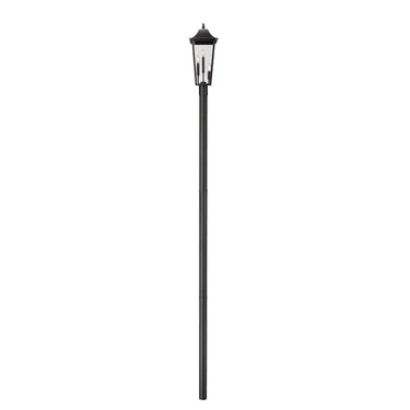 Z-Lite 144.75" High Gannon 3 Light Outdoor Post Mount Fixture image 2