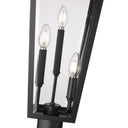 Z-Lite 144.75" High Gannon 3 Light Outdoor Post Mount Fixture image 3