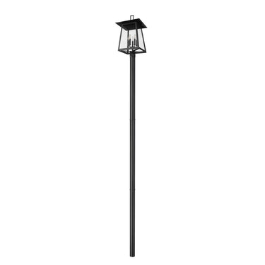 Z-Lite 145.5" High Rainer 5 Light Outdoor Post Mounted Fixture image 4