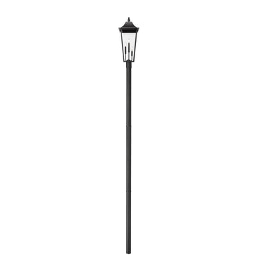 Z-Lite 149.5" High Gannon 3 Light Outdoor Post Mount Fixture image 2
