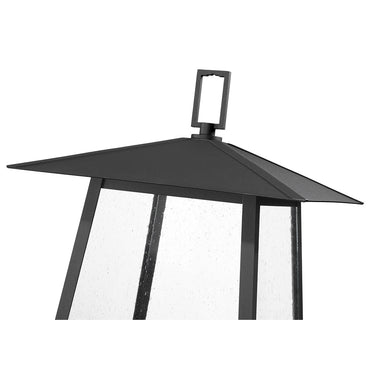 Z-Lite 15.5" Rainer Glass 5 Light Outdoor Post Mounted Fixture image 3