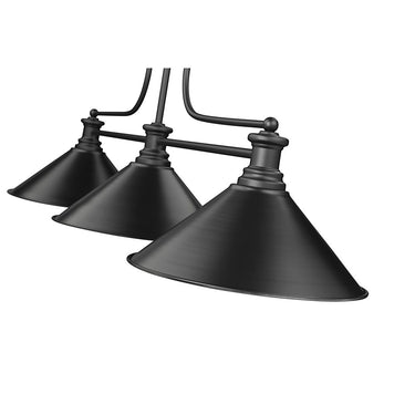 Z-Lite 15" Melange 3 Light Billiard Light image 10