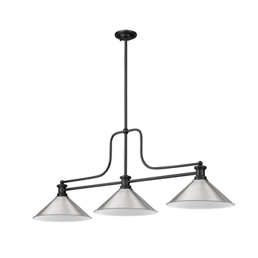 Z-Lite 15" Melange 3 Light Billiard Light image 12